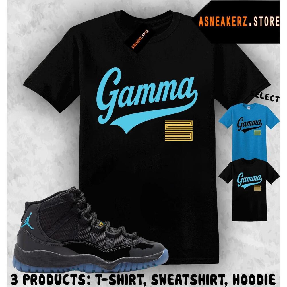 Tee Shirt Matching Aj 11 Gamma Blue To Match Jersey 11S T-Shirt